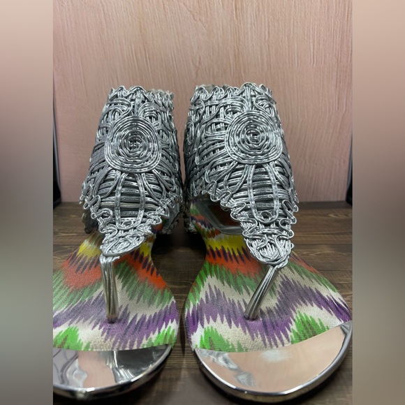 Two Lips silver sandals - Picture 6 of 6
